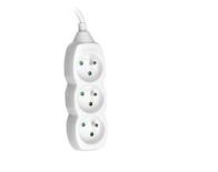 Tracer Przedłużacz PowerCord 3m (3 outlets; white)