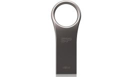 Silicon-Power JEWEL J80 64GB USB 3.0 METAL/SILVER/wibro/pyło/wodo/wstrząsoodporny