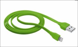 Trust Flat Lightning Cable 1m - lime