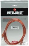 Intellinet Network Solutions patch cord RJ45, kat. 6 UTP, 1m pomarańczowy, 100% miedź