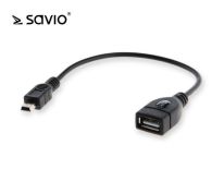 Elmak SAVIO CL-58 Adapter mini USB BM - OTG USB AF