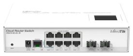 MikroTik CRS210-8G-2S+IN L5 8xGig LAN, 1xSFP/SFP+, 1xSFP+ LCD, Desktop case