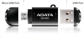 A-Data USB-C UD320 64GB Black