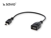 Savio CL-58 Adapter USB Mini BM - AF OTG