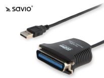 Savio CL-46 Adapter USB LPT męski 36pin, 0.8m