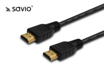 Elmak SAVIO CL-36 Kabel HDMI złoty v1.4 3D, 4Kx2K, 0.5m