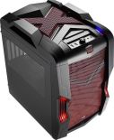 Aerocool STRIKE-X CUBE RED, USB 3.0, Obudowa Micro-ATX, bez zasilacza