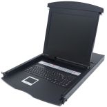 Intellinet Network Solutions KVM przełącznik 16 portów PS/2 USB konsola LCD 19'' 1U