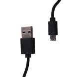 Whitenergy Kabel do przesyłu danych, wtyczka USB 2.0 na micro 100cm czarny