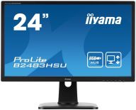 iiyama Monitor B2483HSU-B1DP 24'', panel TN, Full HD, DVI-D, DP