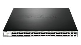 D-Link Przełšcznik 52-Port PoE Gigabit Smart Switch