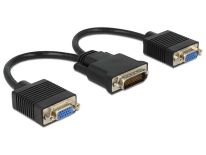 DeLOCK adapter DMS-59 (M) > 2 x VGA (F) 20cm