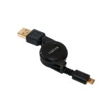 LogiLink - Rozwijany kabel USB A męski do Micro USB B męski