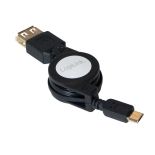 LogiLink - Rozwijany kabel USB OTG