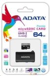 A-Data Karta pamięci microSDXC 64 GB Czytnik USB