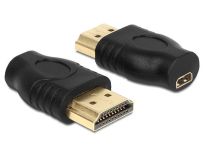 DeLOCK Adapter HDMI-D micro (F) -> HDMI-A (M)