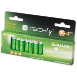 Techly Baterie alkaliczne 1.5V AAA LR03 12 sztuk