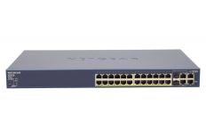 Netgear Smart Switch 24x10/100 PoE, 2xGigabit 2xCombo (RJ45/SFP) 192W (FS728TP)