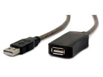 Gembird wzmaczniacz sygnału AM-AF kabel, przedłużacz aktywny USB 2.0, 5M, czarny