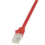 LogiLink Patchcord CAT 5e UTP 0,25m czerwony