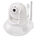 Edimax 720p Wireless H.264 IR PT IP Camera, temp.&hum. sensor, 2-way audio