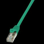 LogiLink Patchcord CAT 5e F/UTP 0,25m zielony