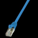 LogiLink Patchcord CAT 5e F/UTP 0,25m niebieski