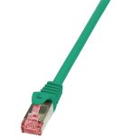 LogiLink Patchcord Cat.6 S/FTP PIMF PrimeLine 1m, zielony