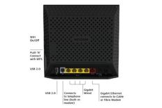 Netgear AC1750 (450+1300 Mbps) Smart WiFi Router - 802.11ac Dual Band Gigabit