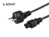 Savio CL-67 Kabel zasilający ''koniczynka'' 1,2 m