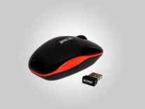 Acme Mysz bezprzewodowa Acme Wireless Mouse MW-05 optyczna czarno-czerwona