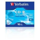 Verbatim CD-R [ jewel case 10 , 800MB , 40x , DataLife ]