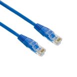 4World kabel krosowy RJ45 (osłonka zalewana, Cat. 5e UTP, 5m, niebieski)