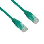 4World kabel krosowy RJ45 (osłonka zalewana, Cat. 5e UTP, 5m, zielony)