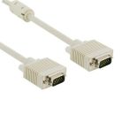 4World kabel monitorowy SVGA D-Sub15 M/M 3.0m (ferryt)