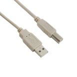 4World kabel USB 2.0 typu A-B M/M 3.0m