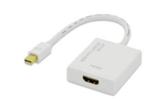 ednet Kabel adapter Ednet DisplayPort miniDP-HDMI typA M/Ż 0,2m 4K