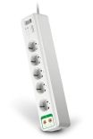 APC Essential SurgeArrest 5 outlets with coax protection 230V, Schuko