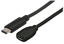 Manhattan Kabel USB-C męski na micro-B żeński 15cm czarny USB 2.0