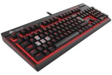 Corsair Klawiatura mechaniczna Corsair STRAFE, Red LED, Cherry MX Red (EU)