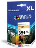 Black Point Tusz Black Point BPH351XL , Color , 18 ml , 580 str. , HP CB338