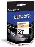 Black Point Tusz Black Point BPH27 , Black , 20 ml , 530 str. , HP C8727