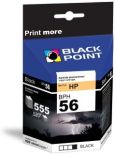 Black Point Tusz Black Point BPH56 , Black , 19ml , 555 str. , HP C6656