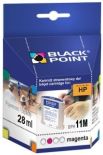 Black Point Tusz Black Point BPH11M , Magenta , 28 ml , 2260 str. , HP C4837