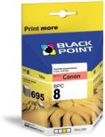 Black Point Tusz Black Point BPC8Y , Yellow , chip , 14ml , 695 str. , Canon CLI-8Y