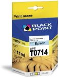 Black Point Tusz Black Point BPET0714 , Yellow , chip , 13 ml , Epson T0714