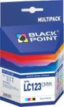 Black Point Tusz Black Point BPBLC123CMYK , MULTIPACK (CMYK) , Brother LC-123