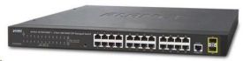 Planet Switch zarządzalny Planet GS-4210-24T2S 24-Port 1000Base-T + 2-Port 1000Base-X SFP