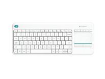 Logitech Wireless Touch Keyboard K400 Plus white (US International)