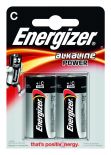 Energizer Bateria Alkaline Power Alkaliczna C LR14 2 szt. blister